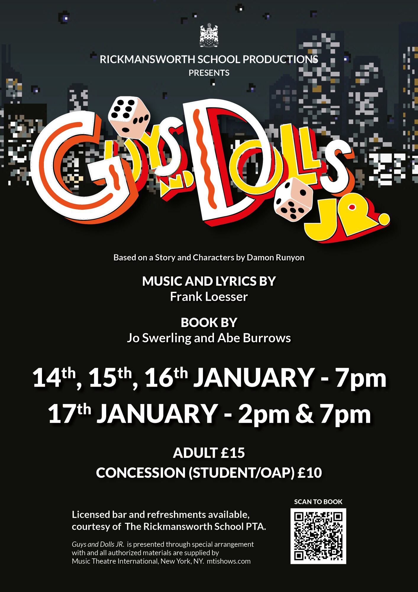 Guys and Dolls Poster A4
