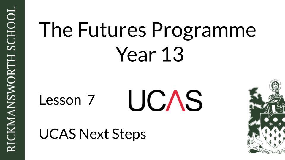 Year 13 UCAS Next Steps (1)
